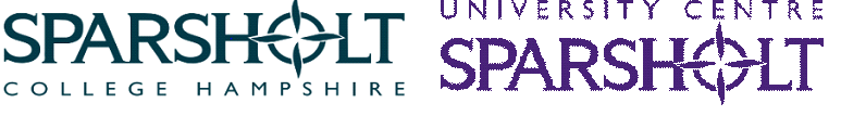 Sparsholt College and Universtiy Centre Sparsholt logos