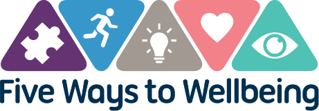 five ways to wellbeing brand logo
